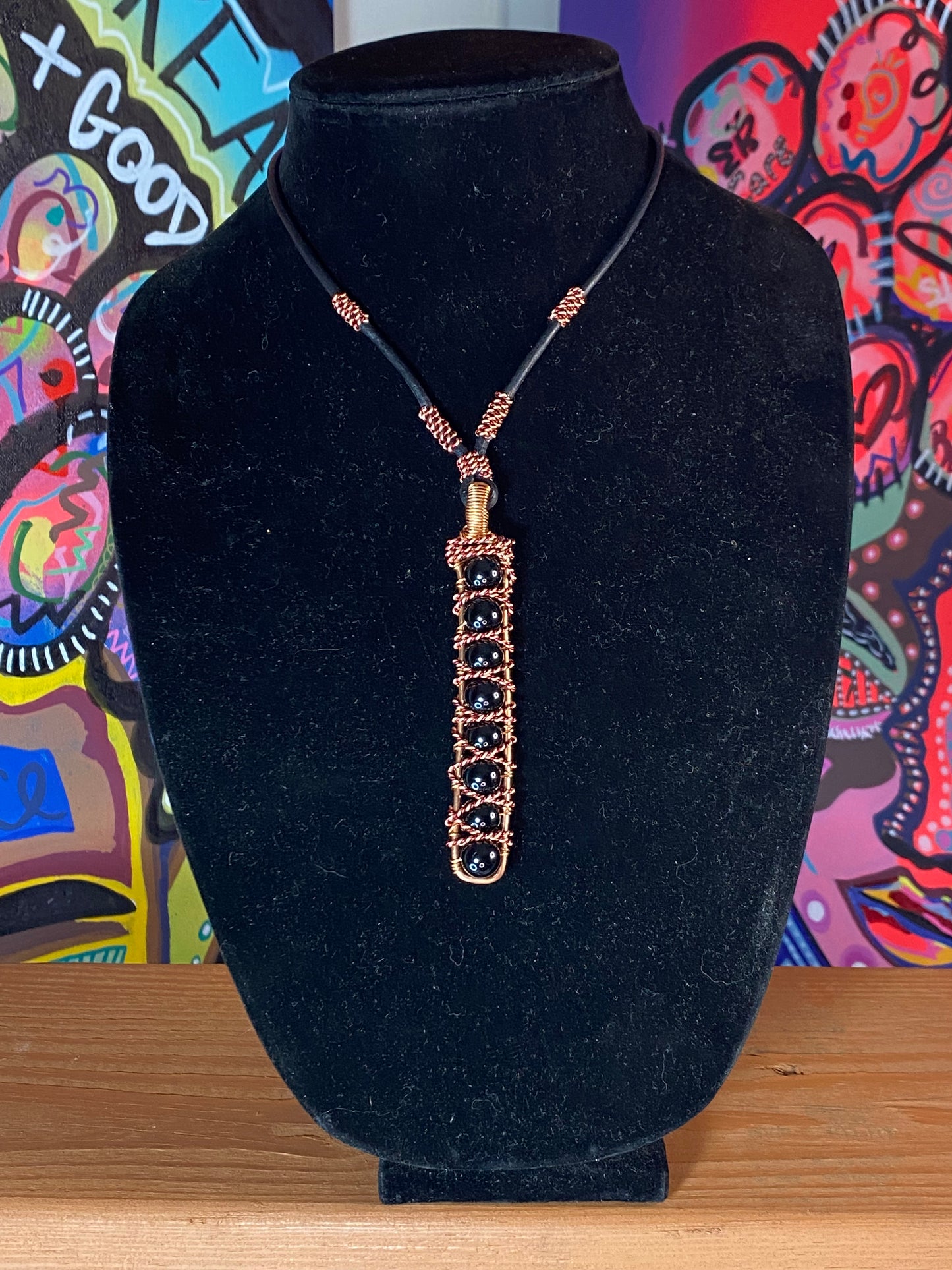 Deeply Rooted( Black obsidian