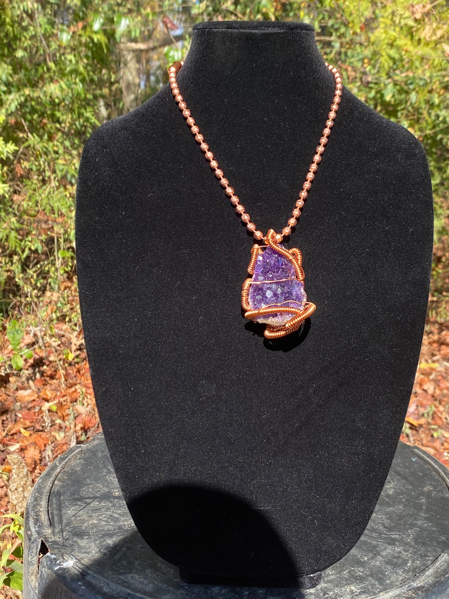 Amethyst//Copper