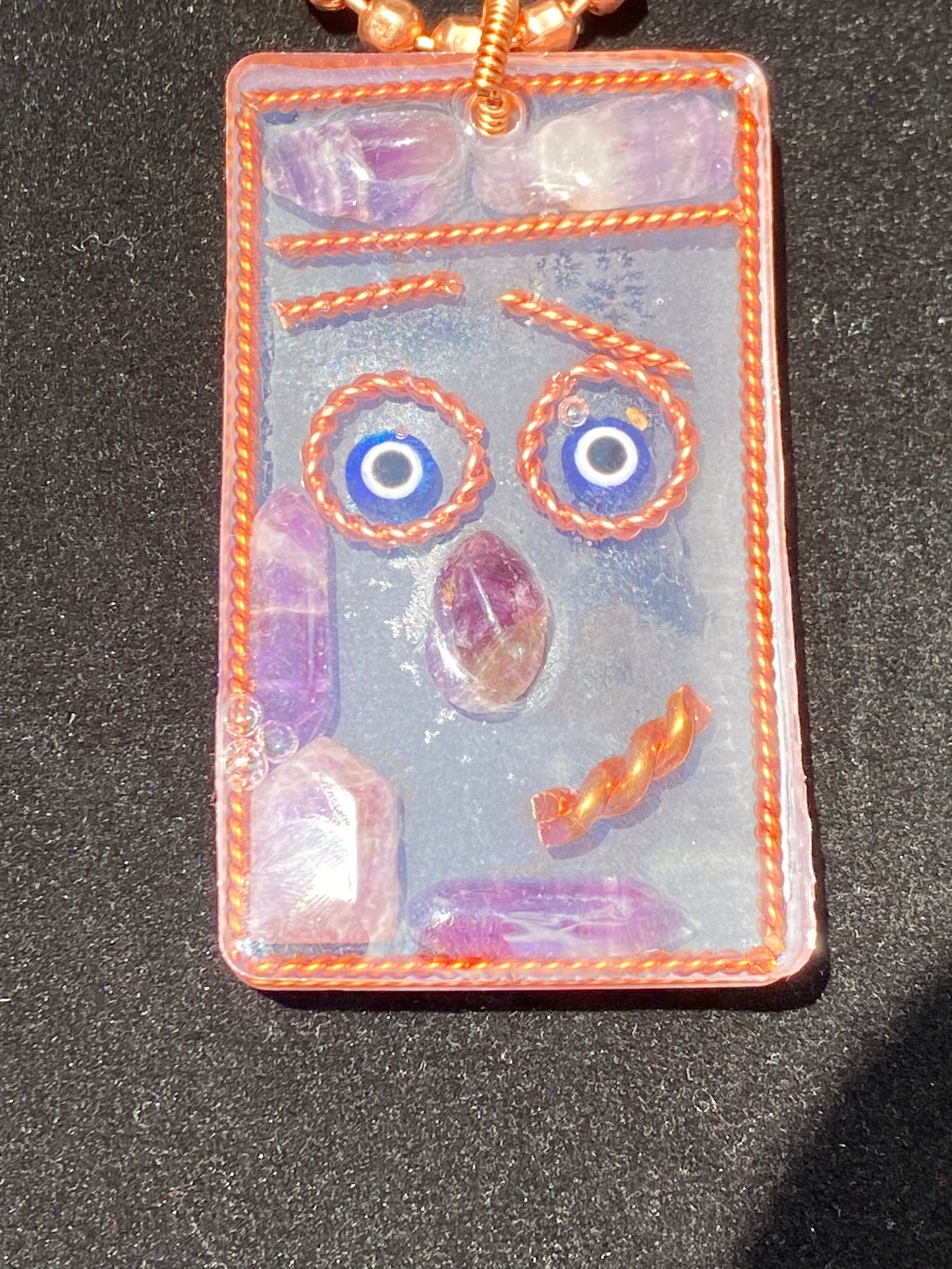 Bloxz stone head! Amethyst!