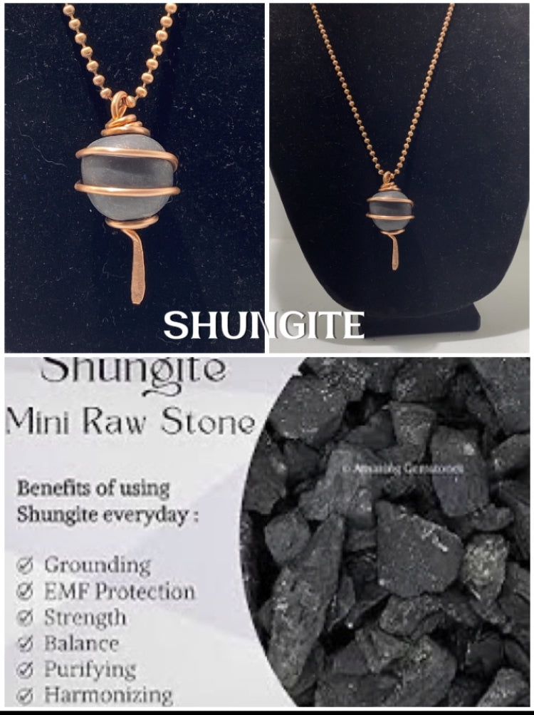 Shungite//Copper(Flatty)