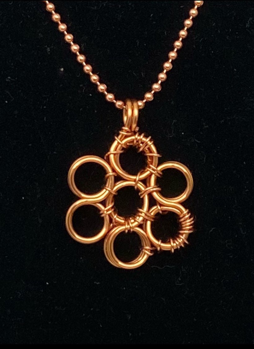 Egg of life necklace