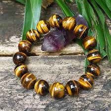 14mm Tiger’s Eye Bracelet (masculine)