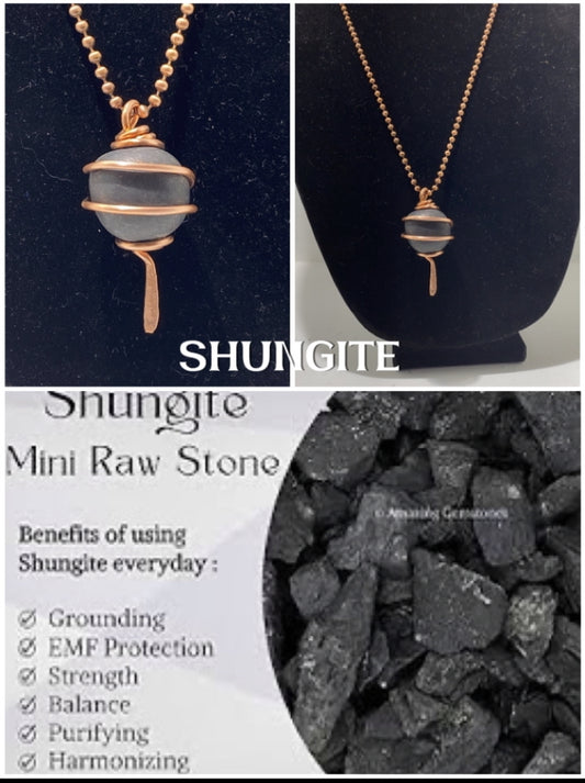 Shungite//Copper(Flatty)