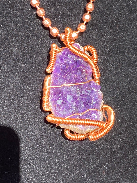 Amethyst//Copper