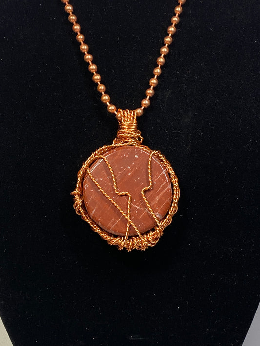 Red jasper n Copper