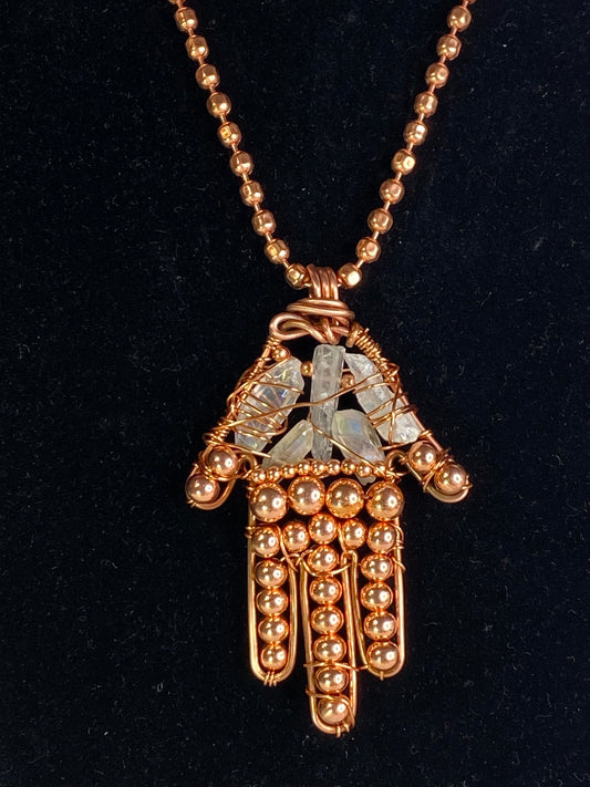 Hamsa Quartz~N~Copper