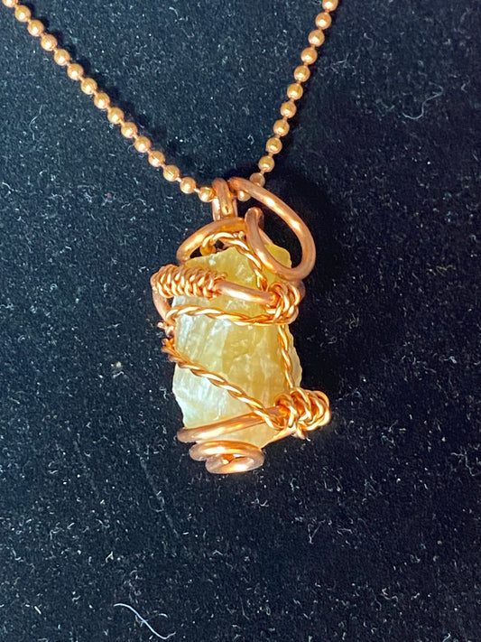 Honey calcite(petite)