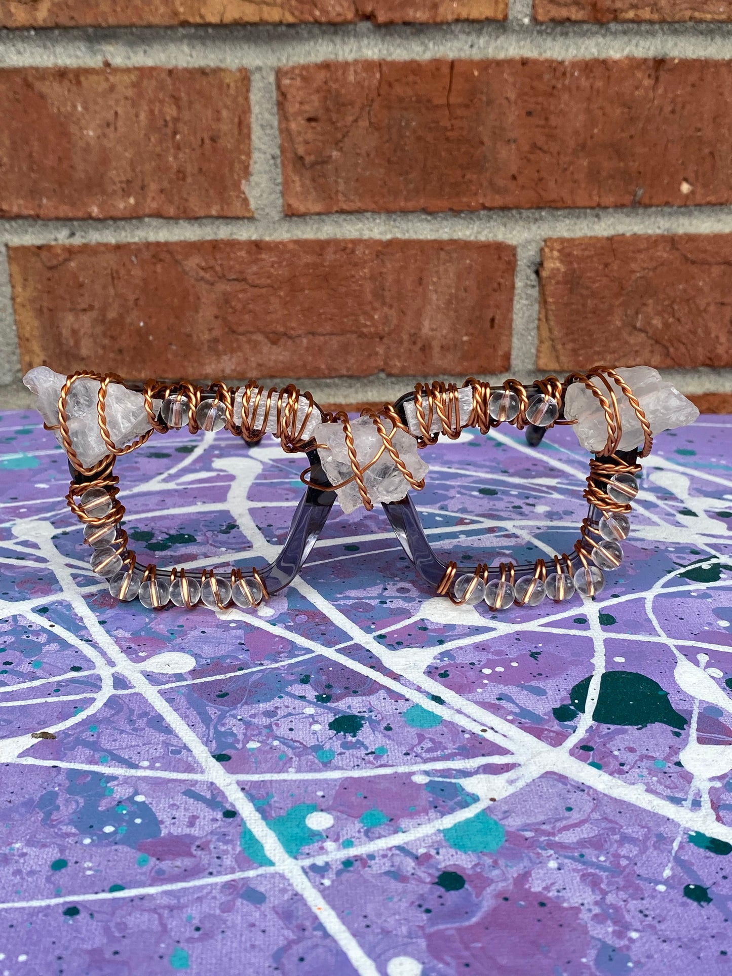 Chunky quartz speckies!