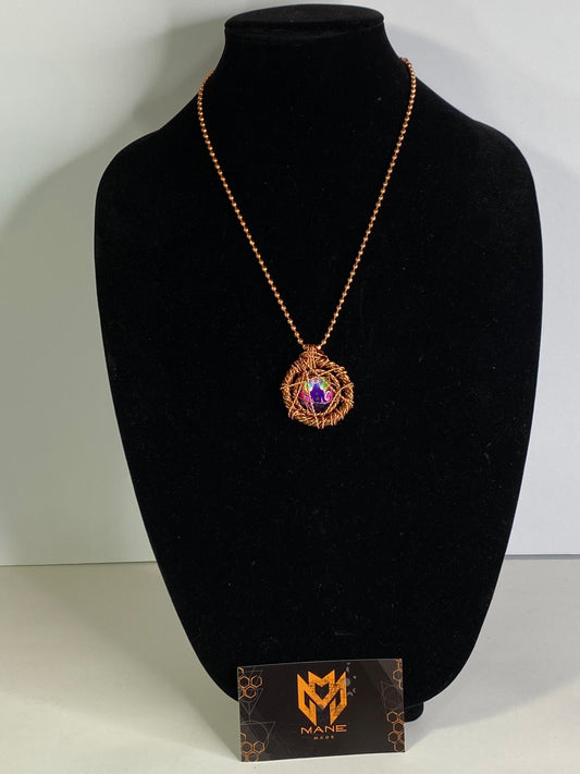 Tensor Copper n Meditation Cabochon