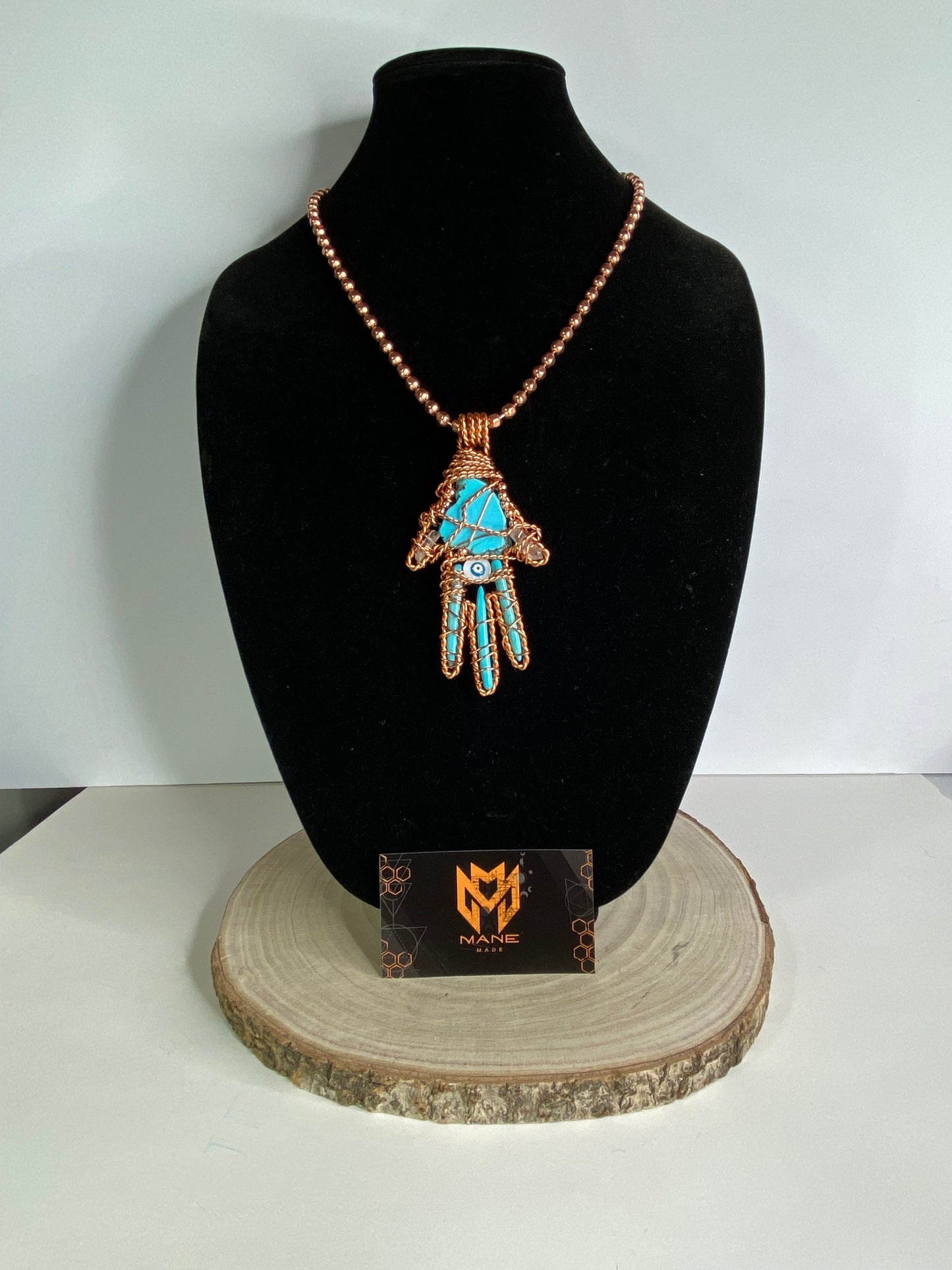 Turquoise Hamsa Hand