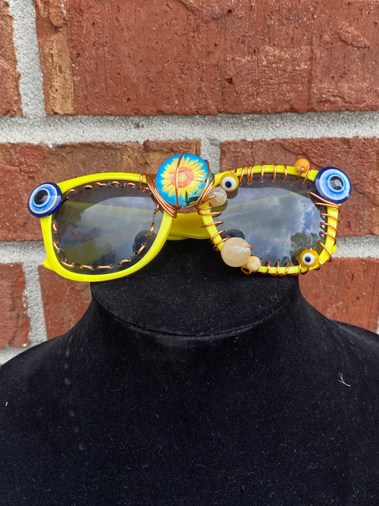Sunflower evil eyes specs