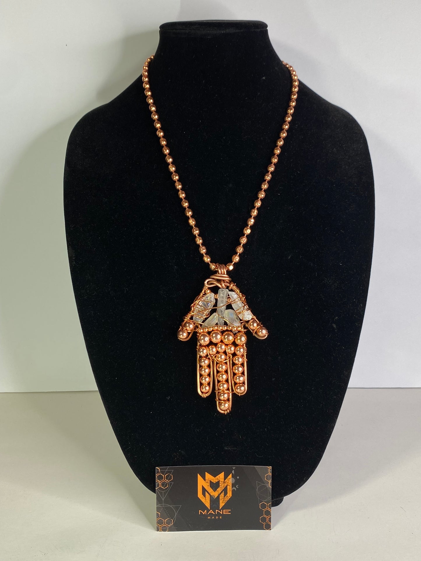 Hamsa Quartz~N~Copper