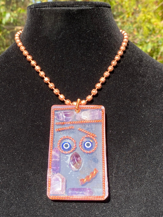 Bloxz stone head! Amethyst!